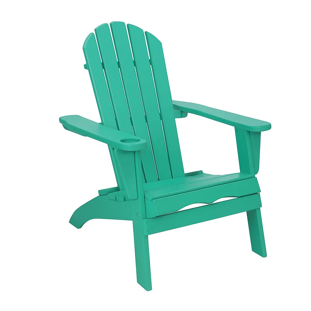 Adirondack Gartenstuhl Kunststoff Türkis 89x78x96 cm