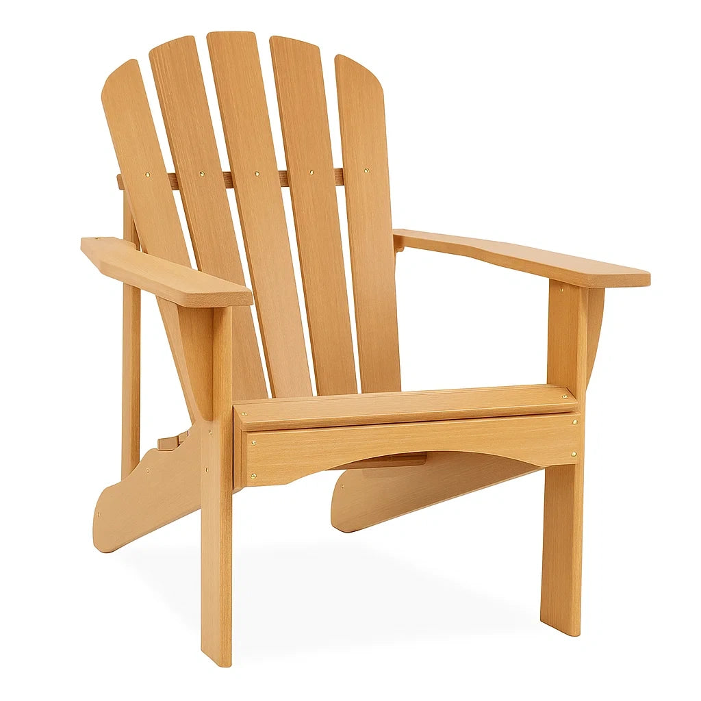 Adirondack Gartenstuhl Holz Natur 73x88x94 cm
