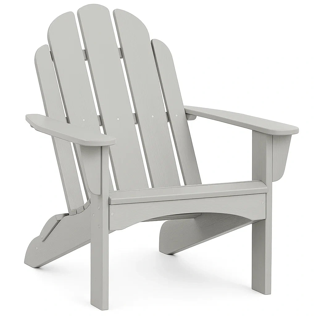 Adirondack Stuhl Polyethylen Grau