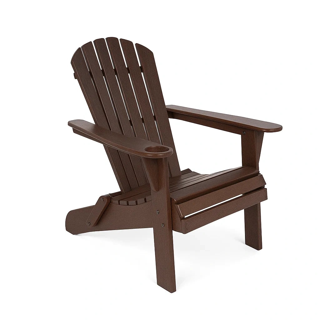 Adirondack Stuhl Polypropylen Braun